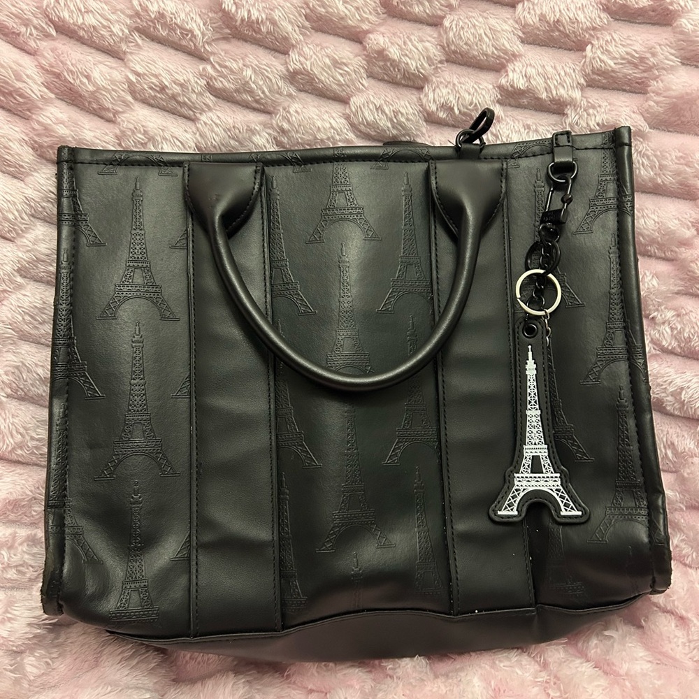 Luv Besty Black Paris Tote